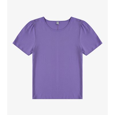 Blusa Feminina Em Viscose Infinita Cor Roxo M / Roxo