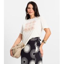 Blusa Feminina em Visco Tricot Rovitex Bege