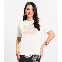 Blusa Feminina em Visco Tricot Rovitex Bege