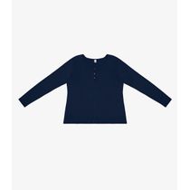 Blusa Feminina Com Botões Manga Longa Rovitex Azul