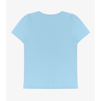 Blusa Feminina Em Viscose Infinita Cor Azul P / Azul