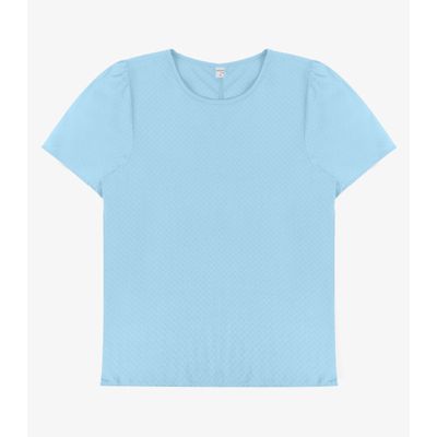 Blusa Feminina Em Viscose Infinita Cor Azul P / Azul