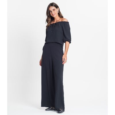 Blusa Feminina Ciganinha Rovitex Preto G / Preto