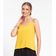 Blusa de Alça Regulável em Air Flow Rovitex Amarelo GG / Amarelo