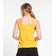 Blusa de Alça Regulável em Air Flow Rovitex Amarelo G / Amarelo