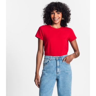 Blusa Feminina Básica Visco Tricot Rovitex Laranja GG / Laranja