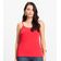 Blusa de Alça Feminina Viscotorcion Básica Rovitex Vermelho P / Vermelho