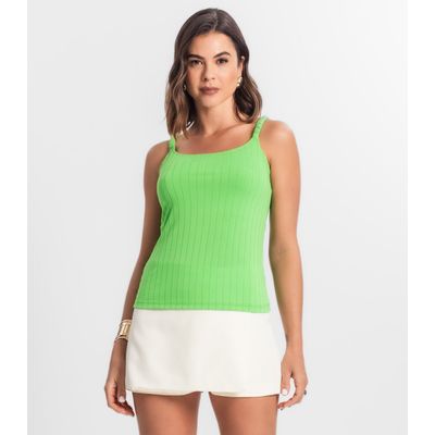 Blusa Feminina De Alça Select Verde GG / Verde