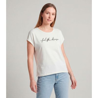 Blusa Feminina em Visco Tricot Infinita Cor Bege M / Bege