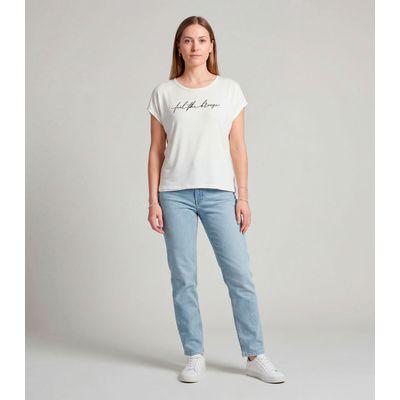 Blusa Feminina em Visco Tricot Infinita Cor Bege GG / Bege