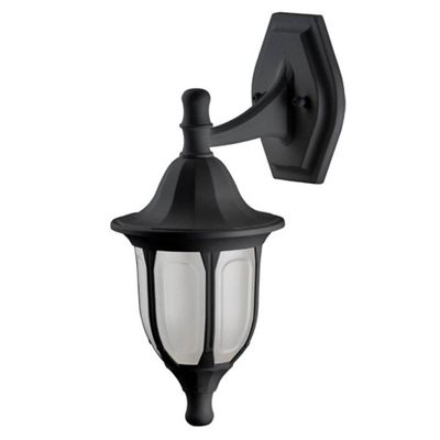 Arandela Preta Parede Suporte Superior Termoplástico Bivolt Decoração Modena Dital