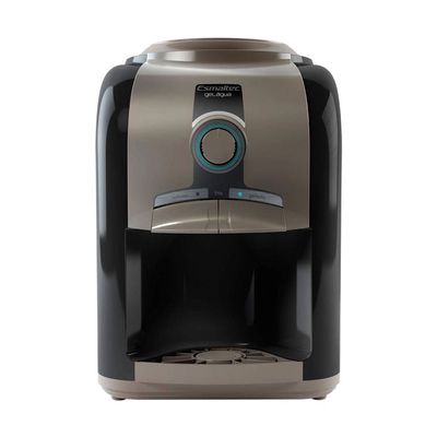 Bebedouro de Mesa Água Gelada e Natural Esmaltec EGM30 Preto / 110v