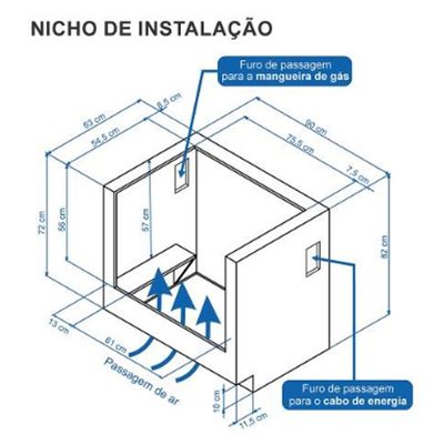 Fogao de Embutir 5 Bocas Venax Gaudi Prisma Vitreo Bl Venax Preto / Bivolt