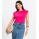 Blusa Básica Feminina Viscotorcion Rovitex Rosa M / Rosa