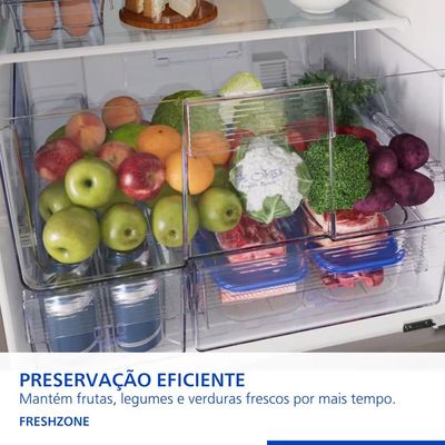 Geladeira Inverse 475L Frost Free BB64X Aço Escovado Panasonic Aço Escovado / 220V