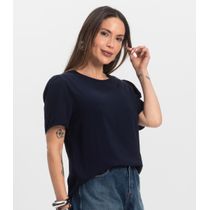 Blusa Feminina Em Viscose Infinita Cor Azul