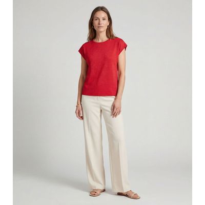 Blusa Feminina Ampla Infinita Cor Vermelho G / Vermelho