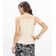 Blusa de Alça Feminina Endless. Bege P / Bege