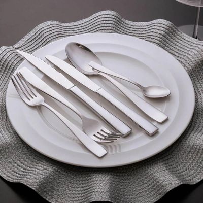 Jogo 24 Facas de Mesa Aço Inox 23,5cm Pisa Wolff Mesa Posta Restaurante Buffet