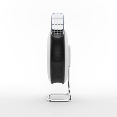 Ventilador de Mesa Portátil USB Praxis Branco com Preto / 110v
