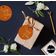 Etiqueta para Garrafa Feliz Aniversário Metalizada para Lembrancinhas - Inkdotpot 100 Etiquetas Metalizadas / Laranja - Prata