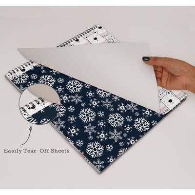 25 Folhas Tema Inverno Papel Scrapbook Lado Único Cartão Colorido para Scrapbooking/DIY Fundo Decorativo para Cartões e Diário - Inkdotpot 15,24 Cm × 15,24 Cm / Multicolorido