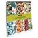 Bloco 25 Folhas de Papel Scrapbook Tropical Lado Único, Cartão Colorido para Scrapbooking, DIY, Fundo Decorativo e Diário - Inkdotpot 30,48 Cm × 30,48 Cm / Multicolorido