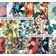 Bloco 25 Folhas de Papel Scrapbook Tropical Lado Único, Cartão Colorido para Scrapbooking, DIY, Fundo Decorativo e Diário - Inkdotpot 30,48 Cm × 30,48 Cm / Multicolorido