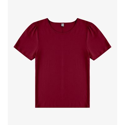 Blusa Feminina Em Viscose Infinita Cor Vermelho P / Vermelho