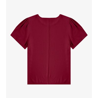 Blusa Feminina Em Viscose Infinita Cor Vermelho GG / Vermelho