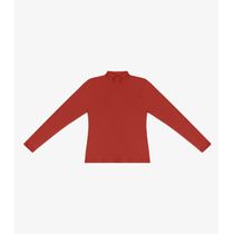 Blusa Feminina Cotton Gola Alta Básica Rovitex Vermelho