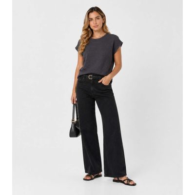 Blusa Feminina Em Malha Tapirus Infinita Cor Cinza G / Cinza