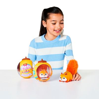 Pets Alive Esquilo Scurry’n Squirrel - Laranja