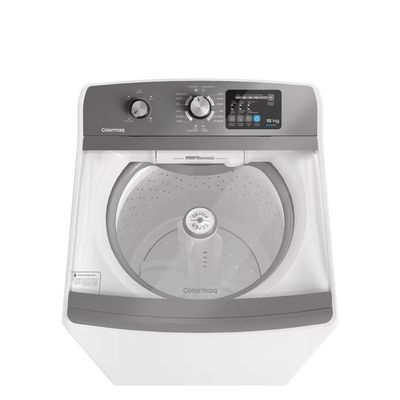 Lavadora de Roupas Colormaq LCA 18 18kg 16 Programas Turbo Lavagem Branca Branco / 220V