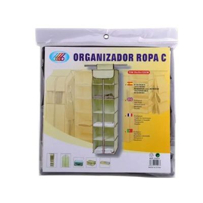 Organizadr Sapateira Dobravel Anti Poeira Grande ivel Com Ziper ical 6 Divisorias Cabideiro De Porta Guarda Roup