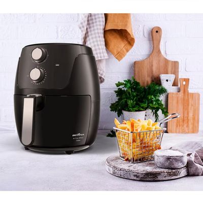 Fritadeira Air Fryer Britânia BFR37 4,2L 1500W Revestimento Dura Mais - Preto n/a