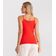 Blusa de Alça Feminina Viscotorcion Básica Rovitex Vermelho P / Vermelho