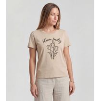 Blusa Feminina em Malha Visco Infinita Cor Marrom