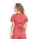 Blusa Cropped Juvenil Em Viscopoly Minty Laranja 18 / Laranja