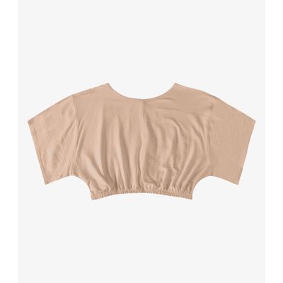 Blusa Feminina Em Viscose Infinita Cor Marrom G / Marrom