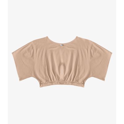 Blusa Feminina Em Viscose Infinita Cor Marrom G / Marrom