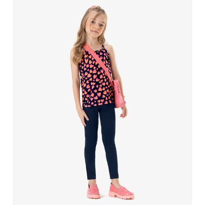 Blusa De Alça Infantil Rovi Kids Azul 12 / Azul