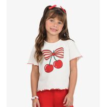 Blusa Feminina Cotton Rovi Kids Bege