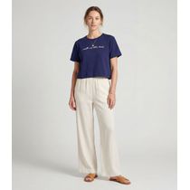Blusa Feminina em Molecotton Viscose Infinita Cor Azul