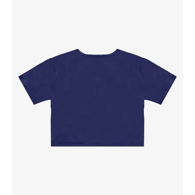 Blusa Feminina em Molecotton Viscose Infinita Cor Azul M / Azul