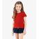 Blusa Básica Infantil Cotton Leve Rovi Kids Vermelho 8 / Vermelho
