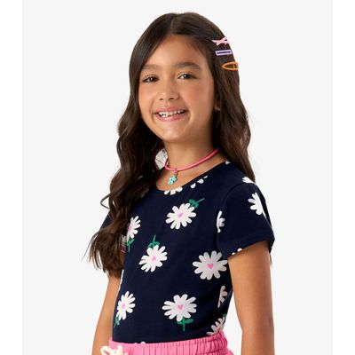 Blusa em Cotton Rovi Kids Azul 4 / Azul