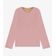 Blusa de Manga Longa em Ribana 2x1 Rovi Kids Rosa 3 / Rosa