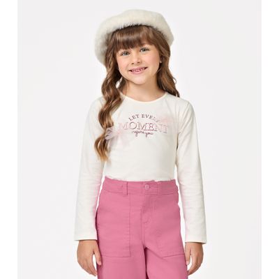 Blusa Feminina Cotton Trick Nick Bege 1 / Bege