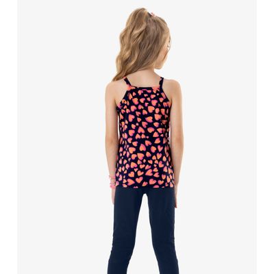 Blusa De Alça Infantil Rovi Kids Azul 3 / Azul